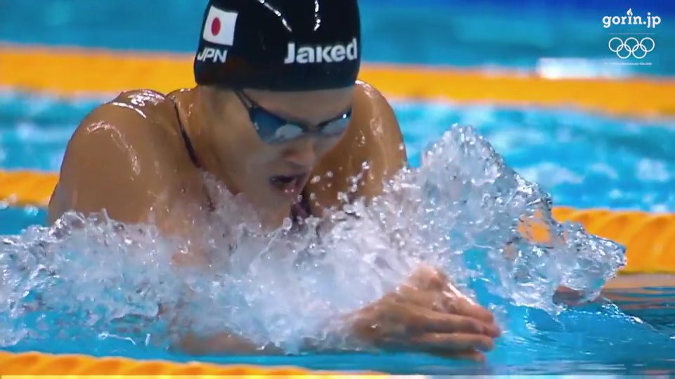 金藤理絵、女子200m平泳ぎ初めて掴んだメダルは金メダル（16年リオ）